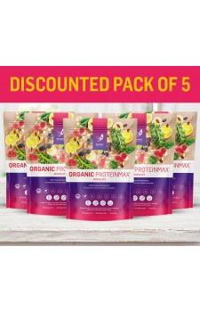 5 x Organic ProteinMax (Chocolate) Family Pack - Discounted pack!